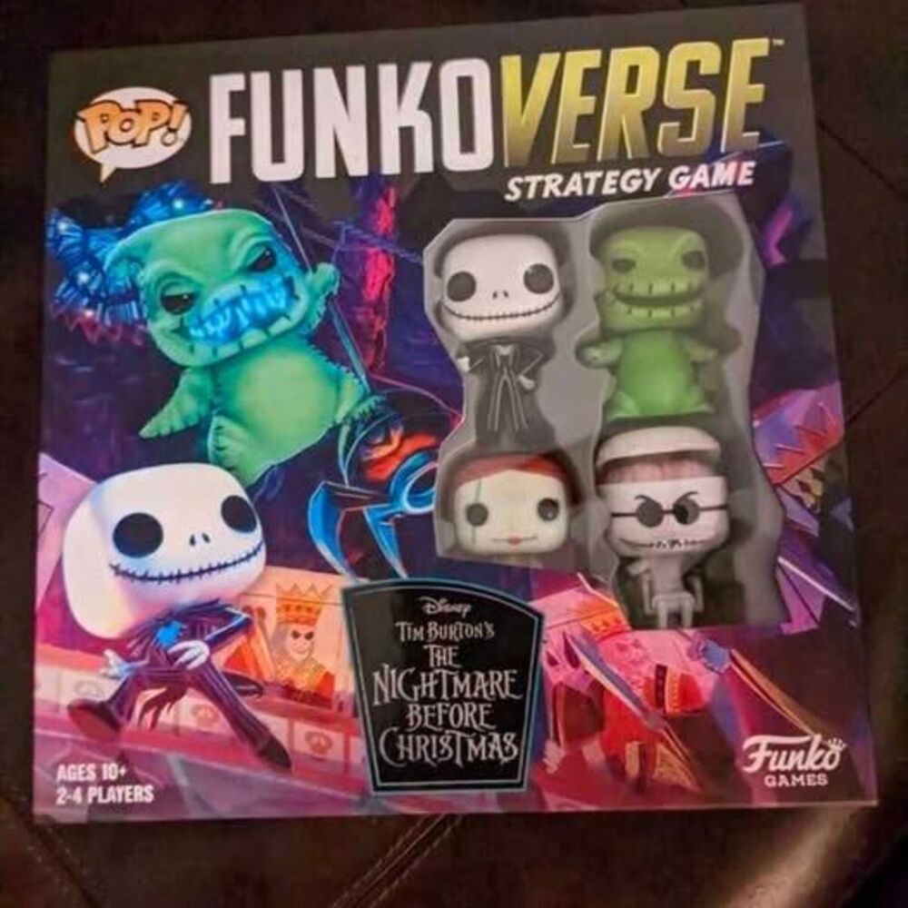 NIGHTMARE BEFORE CHRISTMAS FUNKOVERSE COLLECTORS STRATEGY GAME JACK SALLY